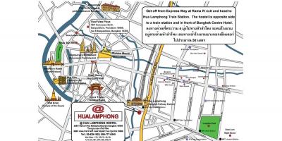 Hua lamphong geležinkelio stotis map